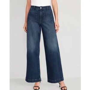 High Rise Wide Leg Jeans